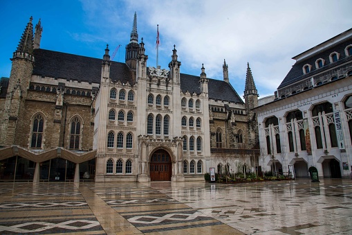 London, United Kingdom - March 24, 2023: Guildhall in the City of London