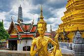 istock Bangkok Thailand Wat Phra Kaew Golden Mythological Figure 1482908854
