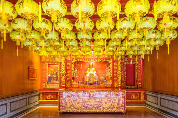 istock Chinatown Bangkok Thailand Buddhist Temple Paper Lanterns 1482909555