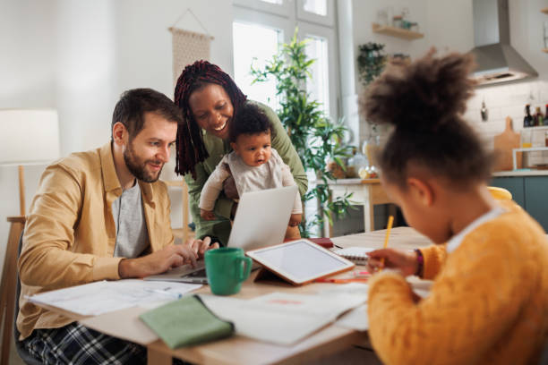 istock Family at home 1482909934