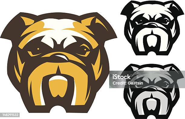 Bulldog Chien S Head Vecteurs libres de droits et plus d'images vectorielles de Bouledogue - Bouledogue, Mascotte, Vectoriel