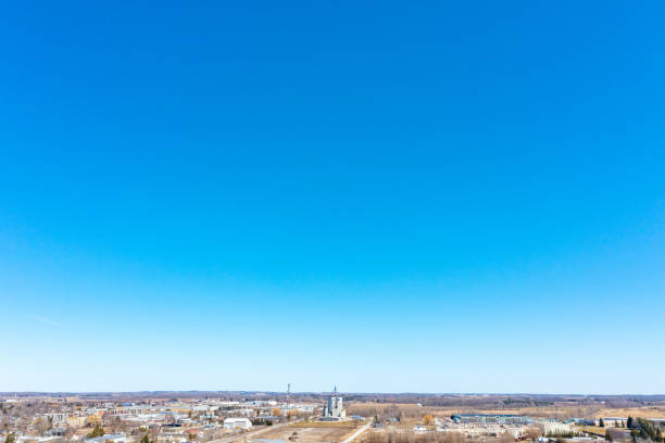 istock Railway Track and Train Station, Stratford city, Canada 1482934854