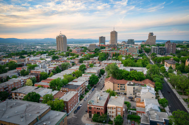 istock Quebec city cityscape, under a wonderful blue sky 1482940981