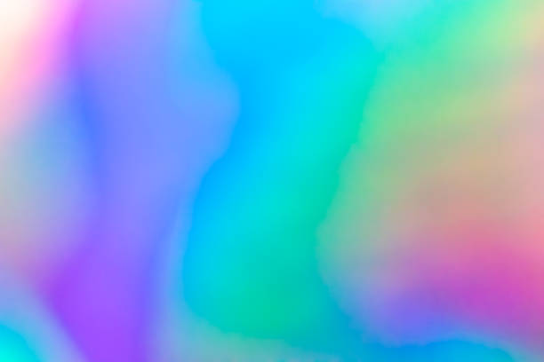 istock Abstract blur holographic rainbow foil iridescent background 1482947554