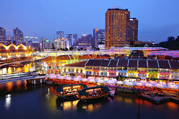 istock Singapore city at night 148295856