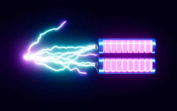 istock Energy charging by battery and plasma 1482962773