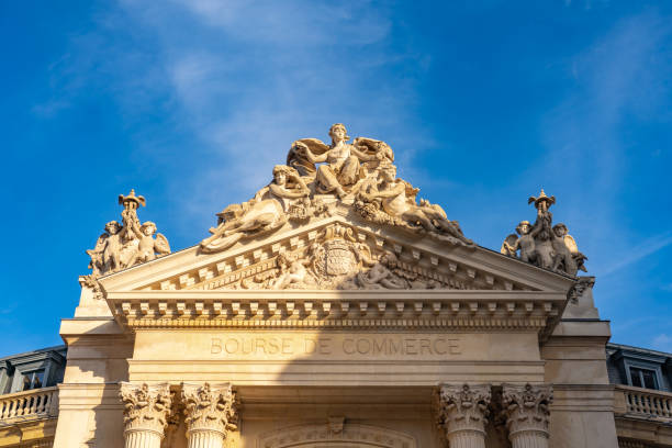 istock Stock Exchange. Paris, France. 1482964337