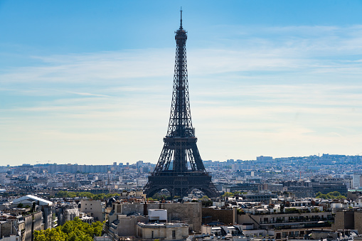 The Eiffel tower. Best Destinations in Europe.