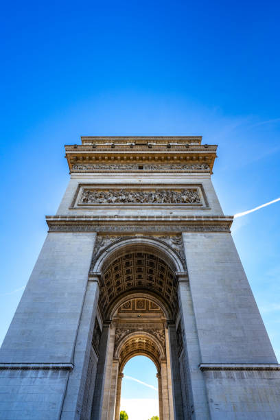 istock Paris Arc de Triomphe (Triumphal Arch) in Chaps Elysees in Paris, France. 1482965119