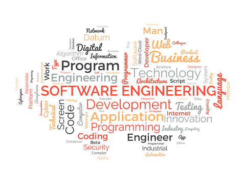 Word Cloud Background Concept For Software Engineering Computer ...