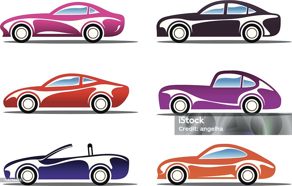 Auto sportive di lusso Modelli - arte vettoriale royalty-free di Affari