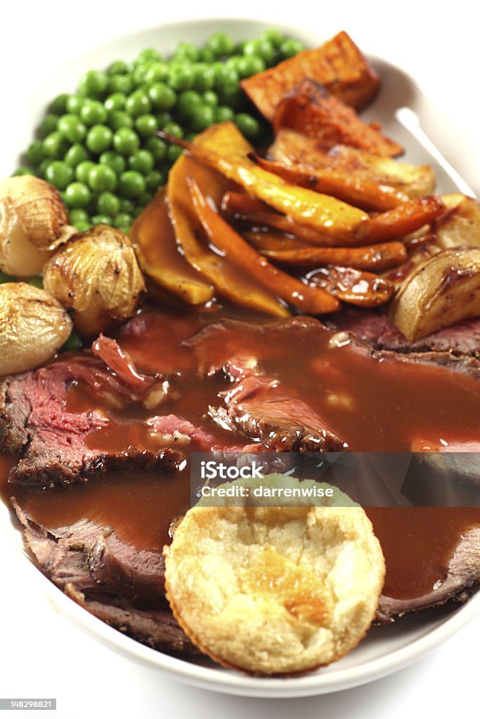 Roast Beef - Lizenzfrei Fleischsaft Stock-Foto