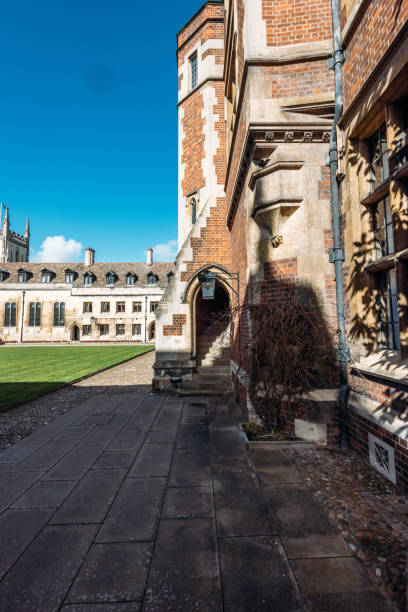 istock Great view on yard in Cambridge, UK England 1482990627