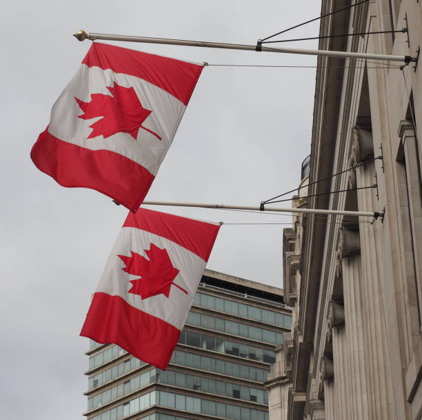 istock Canadian flag of Canada 1482991005