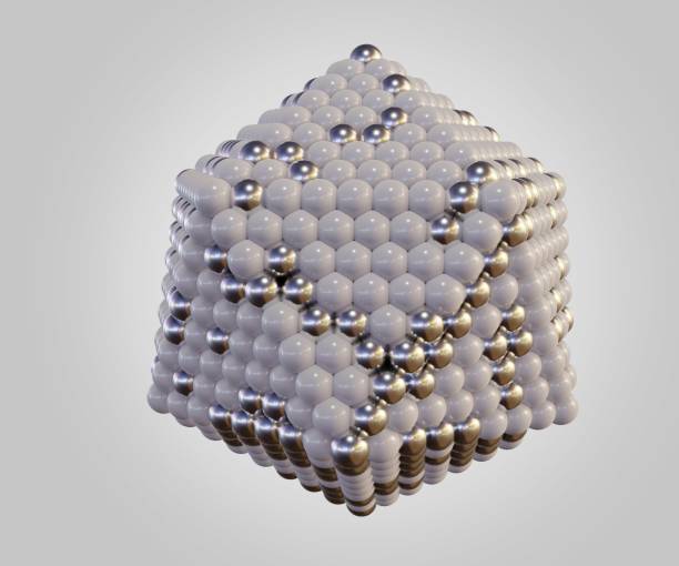 istock Isolated Icosphere nanoparticles in the white background 1482991013