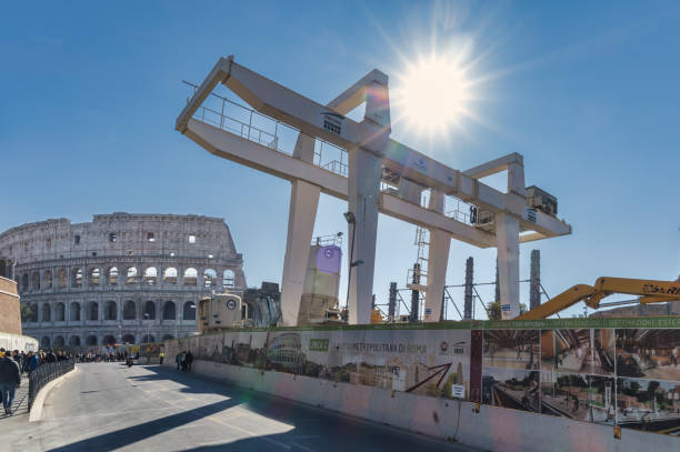 Metro Build Rome Delayed 3,900+ Metro Construction Site Stock Photos, Pictures & Royalty-Free ...
