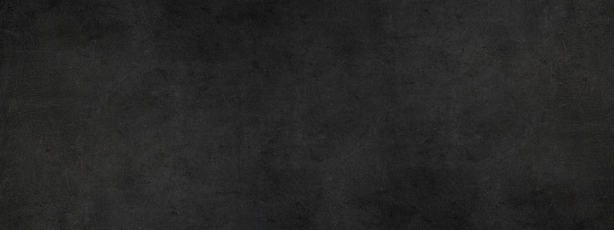 Black anthracite dark gray grey grunge old aged retro vintage stone concrete cement blackboard chalkboard wall floor texture, with cracks - Abstract background banner panorama pattern design template..