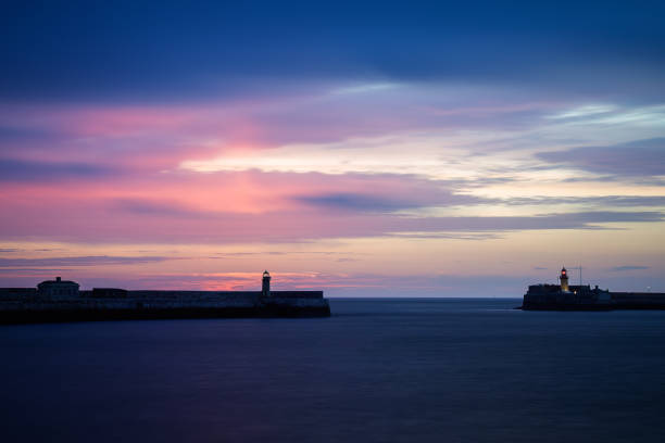 istock Dun Laoghaire harbour at sunrise 1483002064
