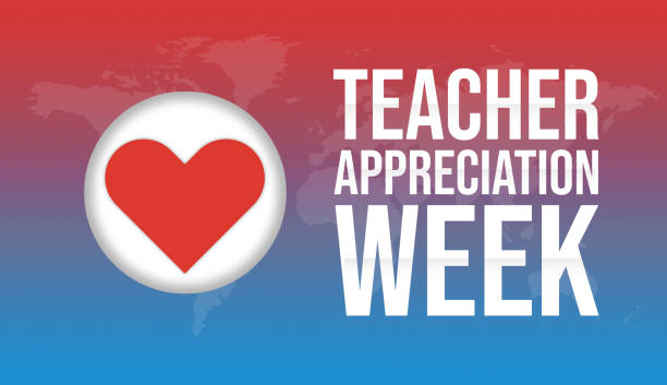 Teacher appreciation week concept. Thank you teachers for the contribution to shape our future Teacher appreciation week concept. Thank you teachers for the contribution to shape our future work motivational quotes stock illustrations