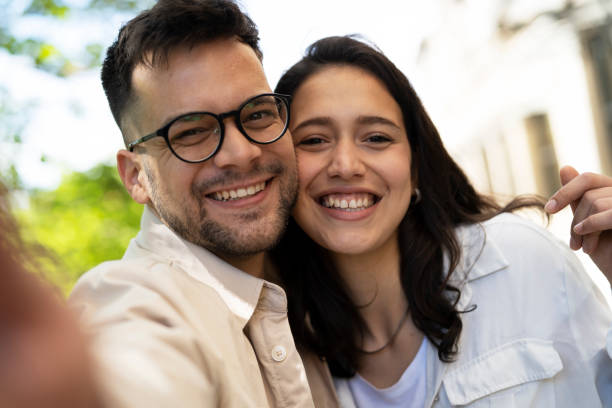 istock Loving couple having fun together. 1483004772