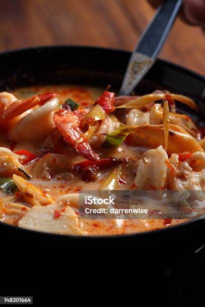 Tom Yum Goong Stockfoto und mehr Bilder von Calamares - Calamares, Cayennepfeffer, Fisch