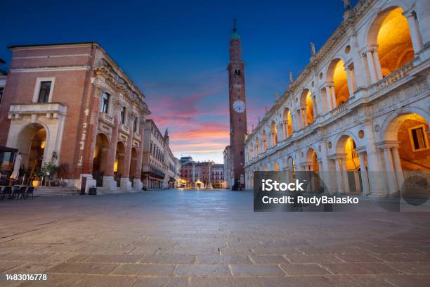 Vicenza Italy Stock Photo - Download Image Now - Town Square, Vicenza, 2023
