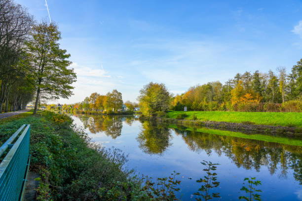 istock Landscape at the Datteln-Hamm Canal near Hamm. 1483026926