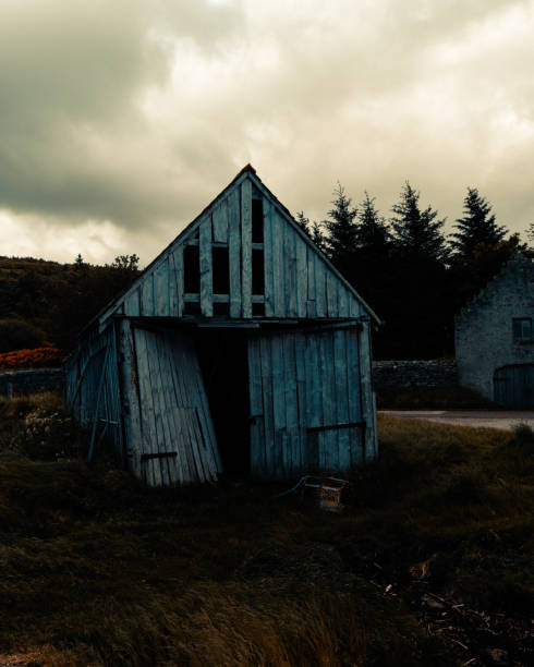 istock Boat shed in Scottish highlands 1483033933