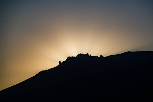 istock View of the sunset over the Crimean mountains 1483038227