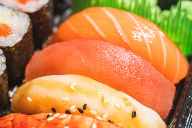 Oriental, fesh an tasty sushi setOriental, fesh an tasty sushi set