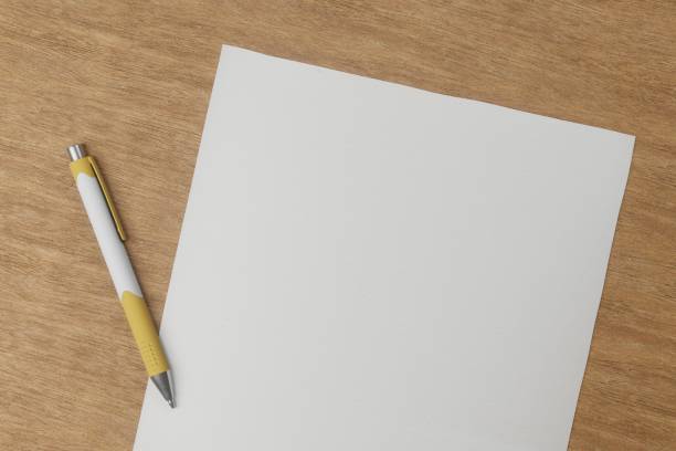 Simply a pen and paper