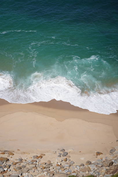 Wave Breaking on Medano Beach in Cabo San Lucas, Los Cabos, Mexico.