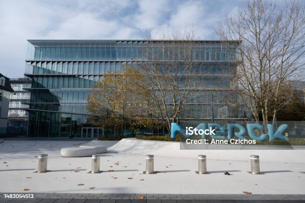 Innovation Center At Merck Headquarters In Darmstadt Germany Stock Photo - Download Image Now