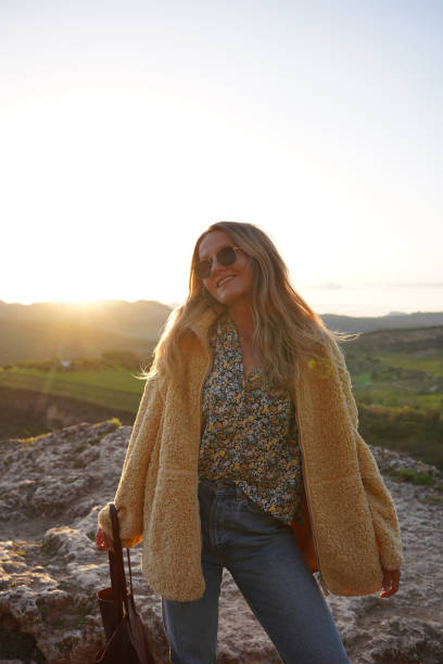 istock Upscale woman poses outdoors 1483054877