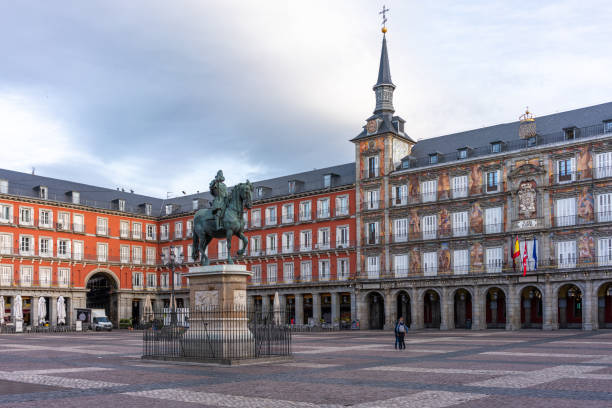 istock Plaza Mayor in Madrid, Spain 1483063133