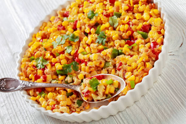 istock New Orleans Style Corn casserole in baking dish 1483065593