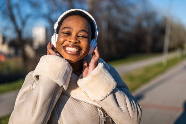 istock Black woman outdoor 1483067432