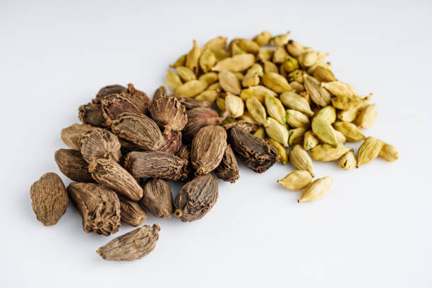 istock barrel dried black cardamom on a white background 1483074250