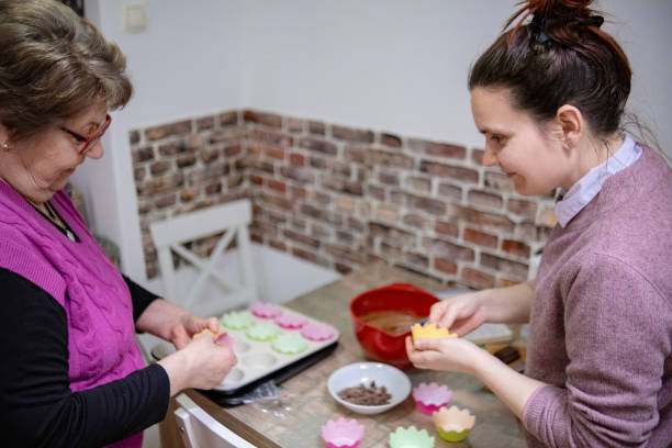 istock Choosing the colors of muffin cups together 1483074390