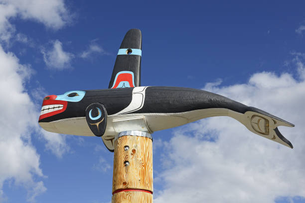 Check out my portfolio for a great selection of totem images from the Vancouver area.