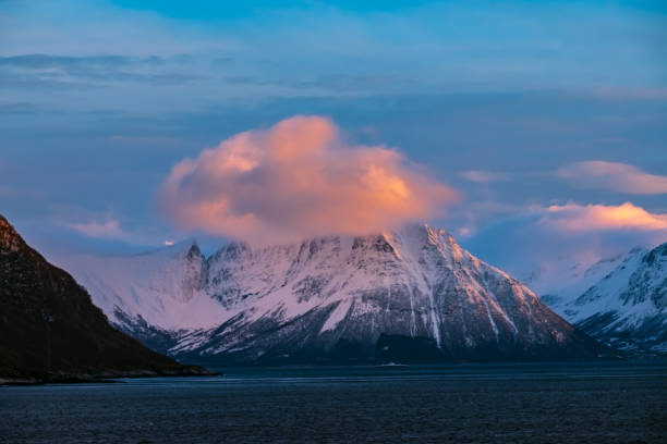 istock Beautiful Sunrise Over Norway Mountains 1483082937