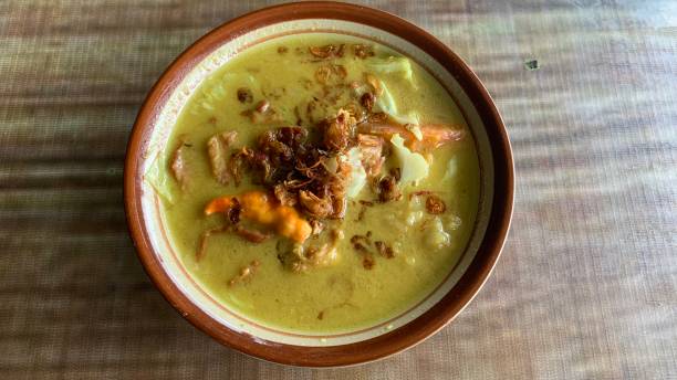 istock Indonesian traditional goat soup called 