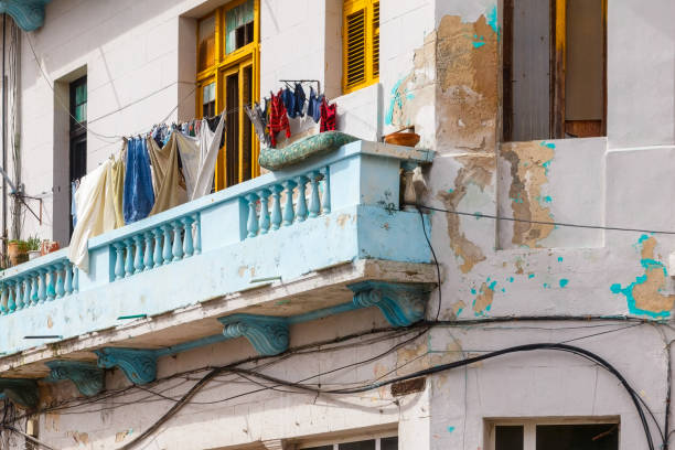 City Life In Havana, Cuba stock photo