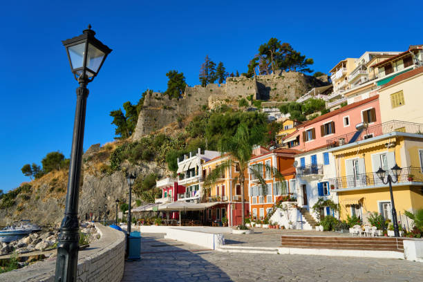 istock Colorful houses in Parga, Greece 1483093751