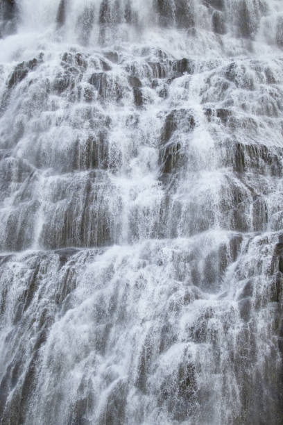 istock Waterfall Water Texture, Beautiful Pure Nature in Iceland, Powerful Mountain River Background 1483096809