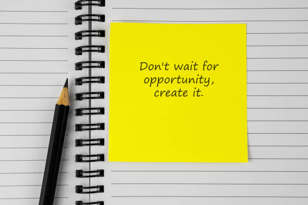 istock Life inspirational quotes about opportunity 1483099252