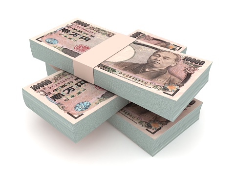 Japanese yen money finance