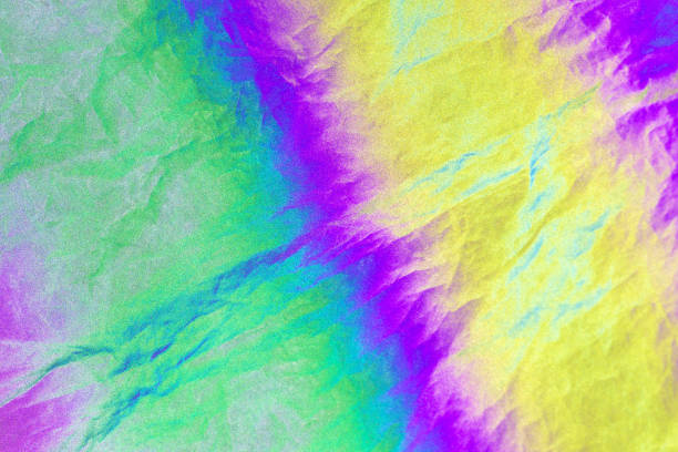 istock Colorful fabric texture that looks like thermal imaging 1483105829