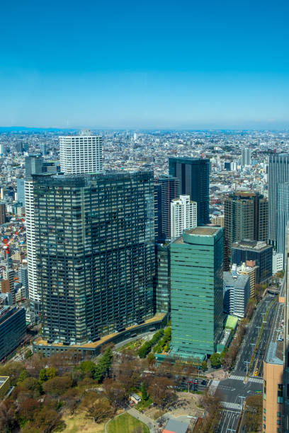 istock view to skyline of Tokyo from skyline observation platform 1483107342