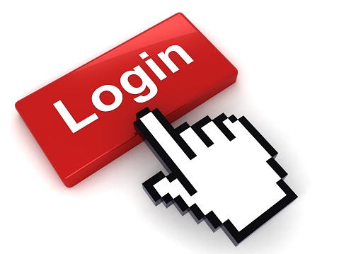 Network security internet cyber protection lock login
